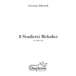 8 STUDIETTI MELODICI for solo violin